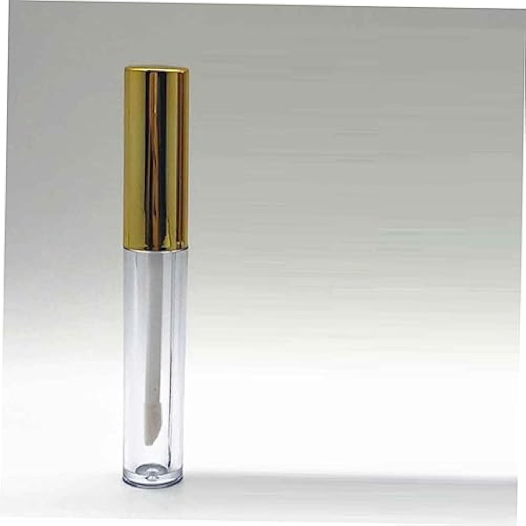 6pcs Makeup Sub Bottles with Golden Caps for Lip Gloss